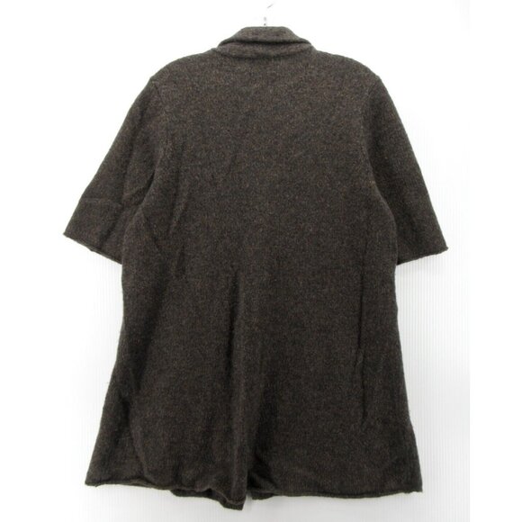 Eileen Fisher Sweater Medium Merino Wool Cardigan Tunic One Button - Picture 6 of 10